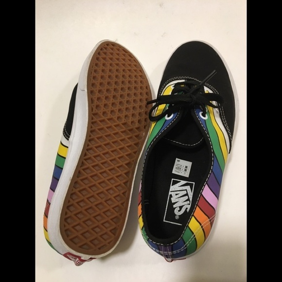 VANS Authentic Refract Blk/Tr Wht/Multi Sneakers - Picture 14 of 16